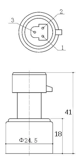 Resistente piezo-elettrico anticongelante del sensore acqua aria di olio combustibile 4-20mA 0.5-4.5V 3.3V di pressione