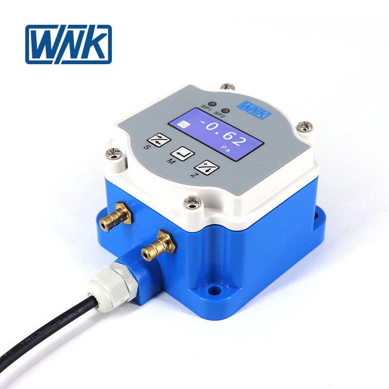 Moltiplicatore di pressione differenziale di DP di alta precisione 4-20ma 0-10v RS485 per aria